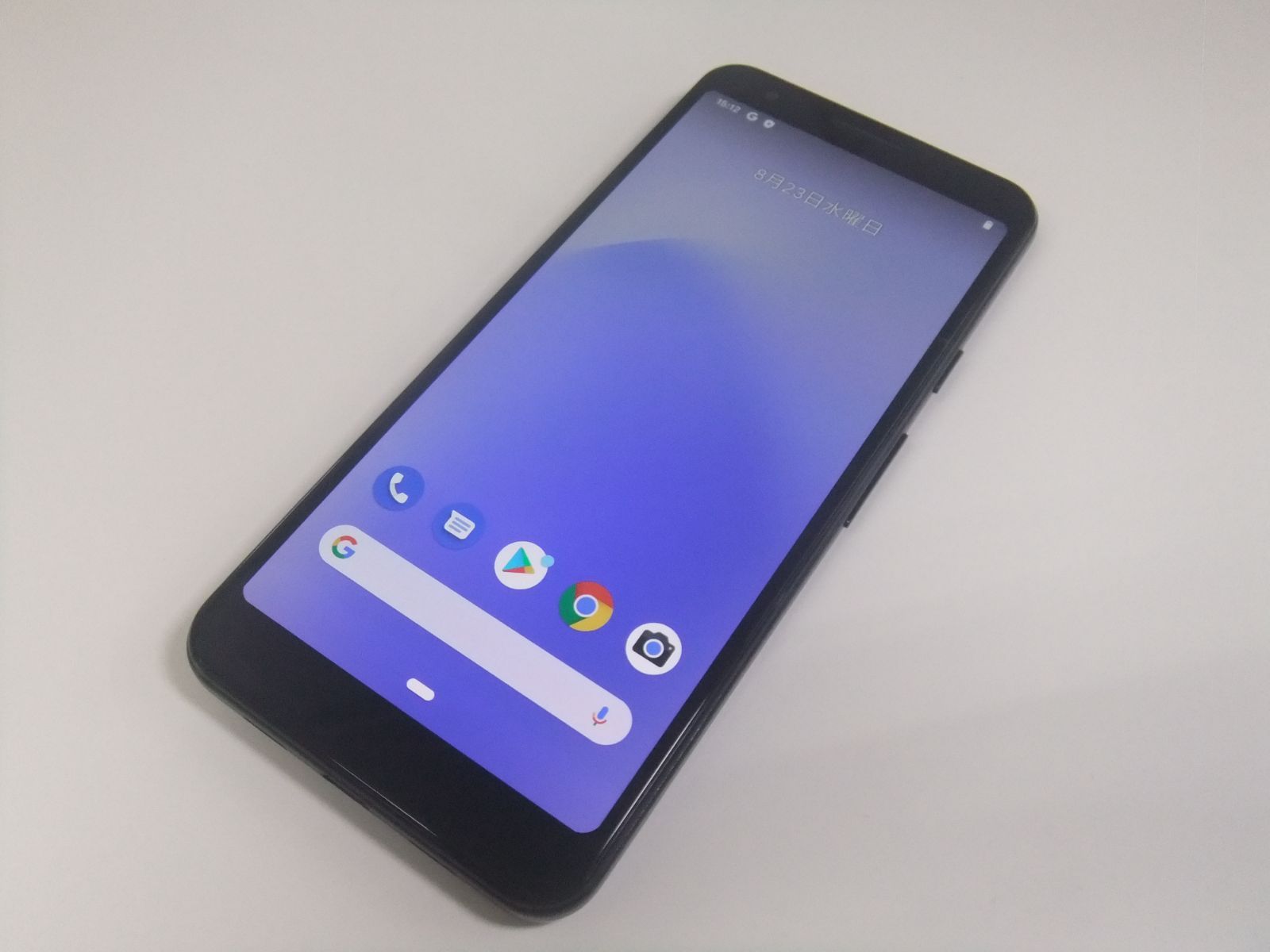 中古】 Google Pixel 3a ジャストブラック SoftBank SIMロック解除済