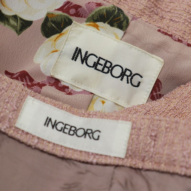 インゲボルグ INGEBORG ツイードジャケット スカート スーツ