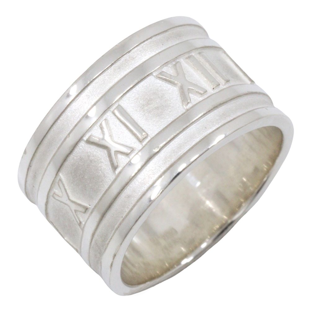 TIFFANY&Co.】ティファニー アトラス ワイド リング シルバー925 10.5