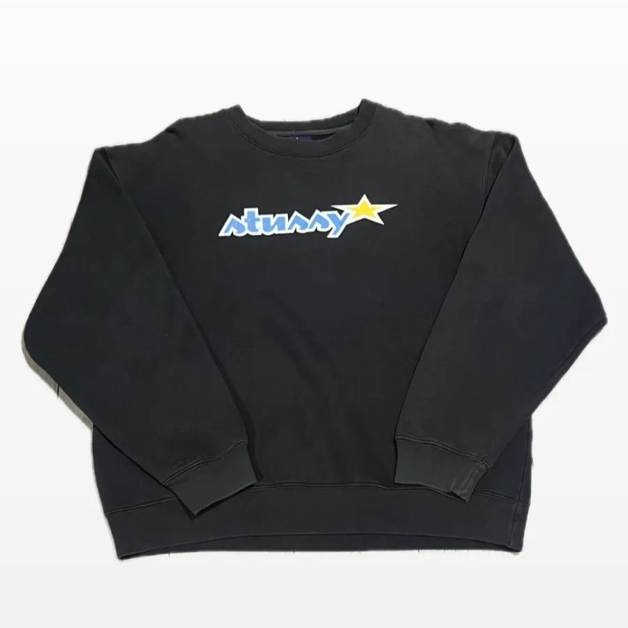 90-00年代stussy ロゴスウェット紺タグ
