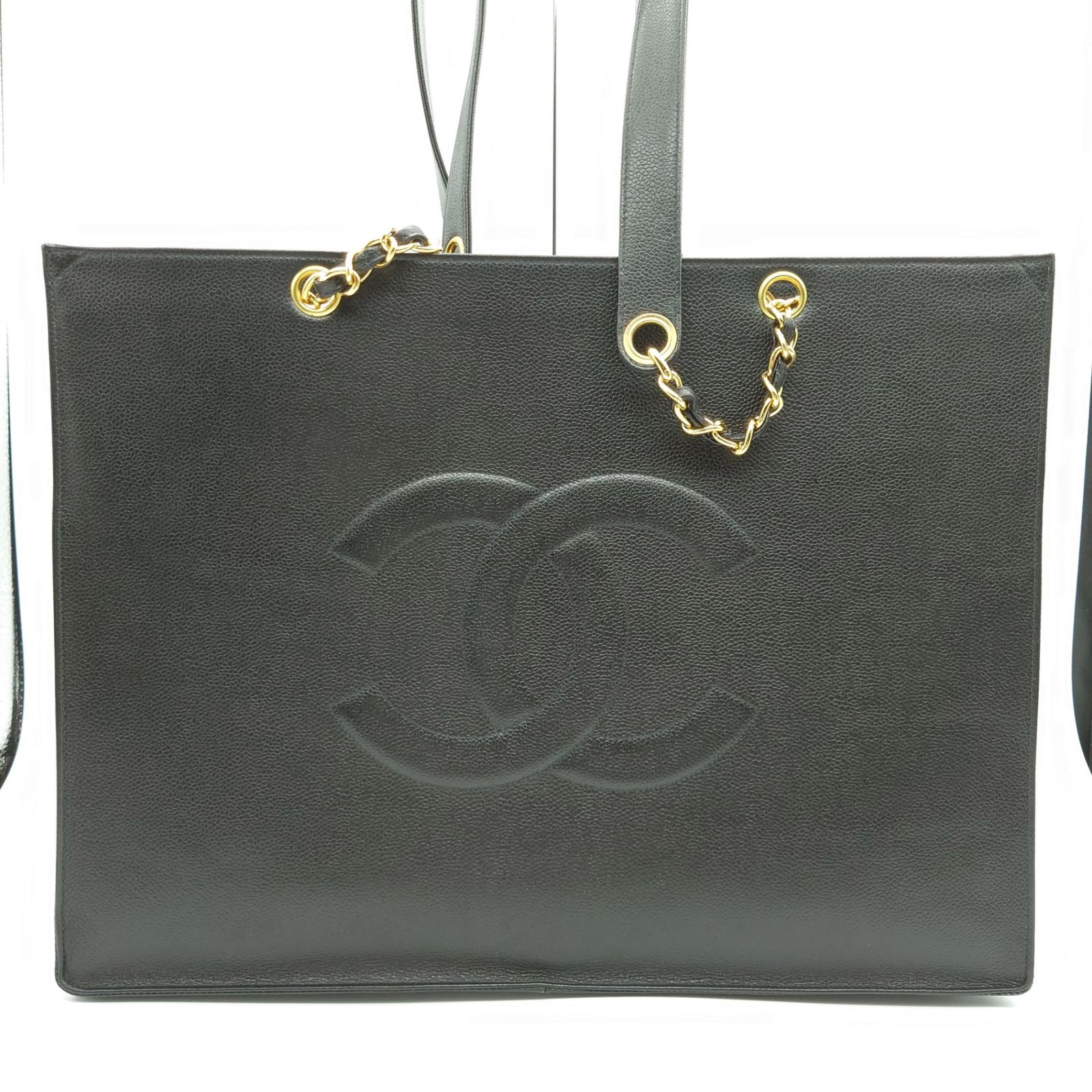 シャネル CHANEL チェーントート バッグ 肩掛け ショルダー ココマーク