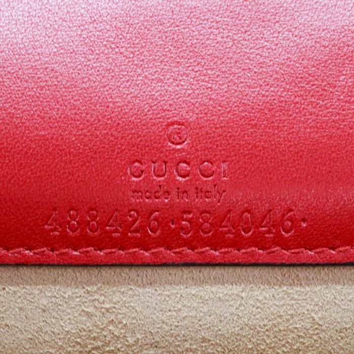 グッチ GUCCI GGマーモント チェーンショルダーバッグ キルティング