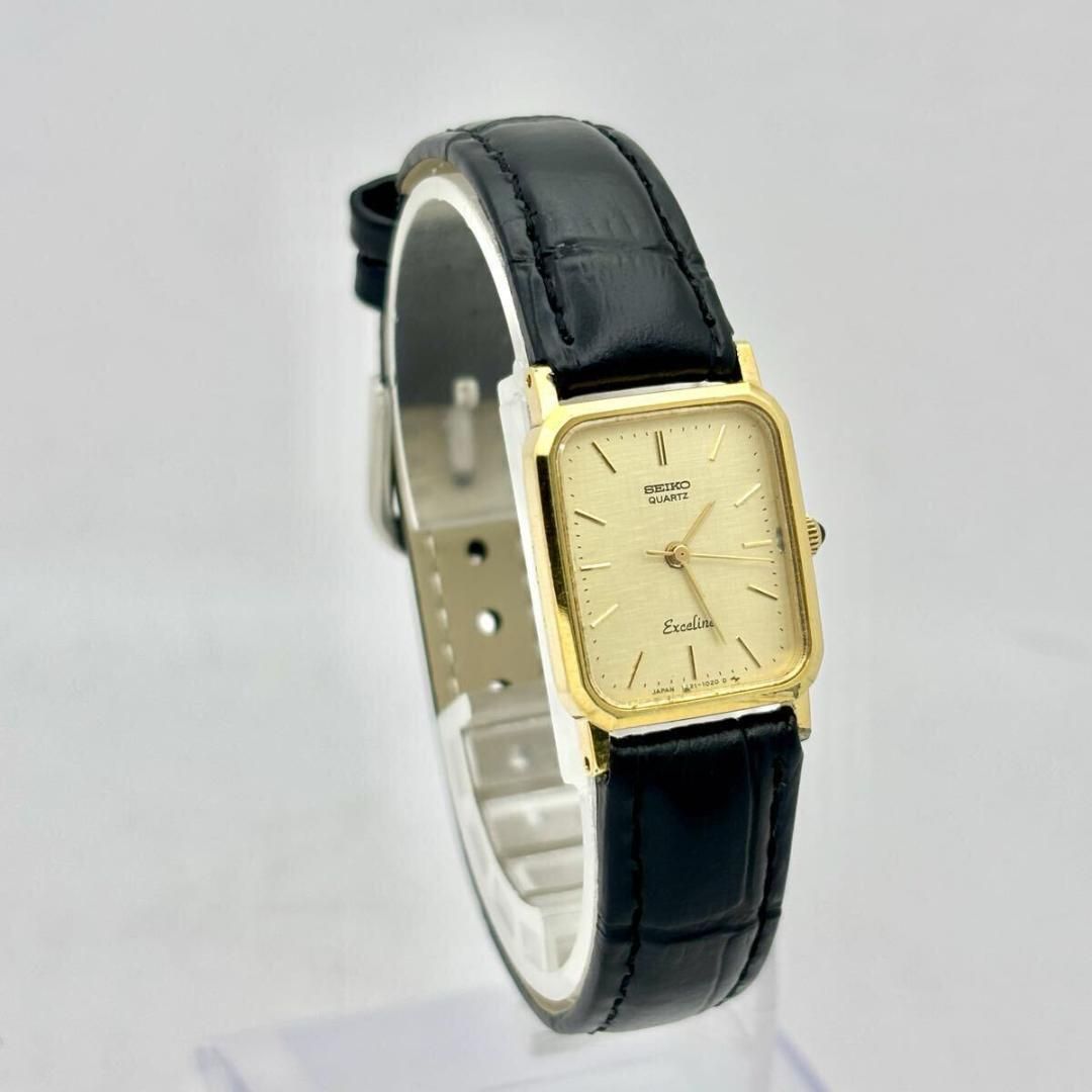 【新品電池】SEIKO エクセリーヌ ゴールド レディース 腕時計 新品ベルト 新品電池】 SEIKO エクセリーヌ レディース 腕時計 ゴールド