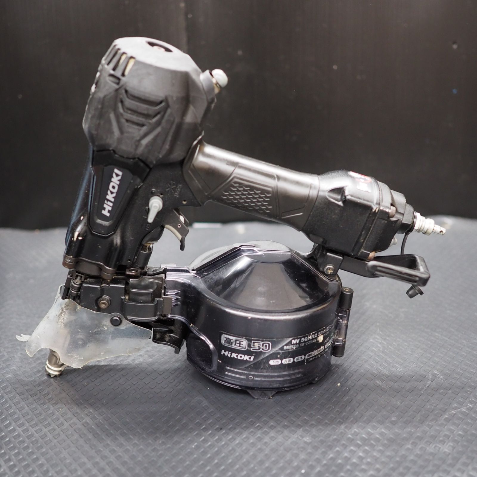 新品】HiKOKI NV50HR2（SAB）高圧50mm釘打機 アブソリュートブラック