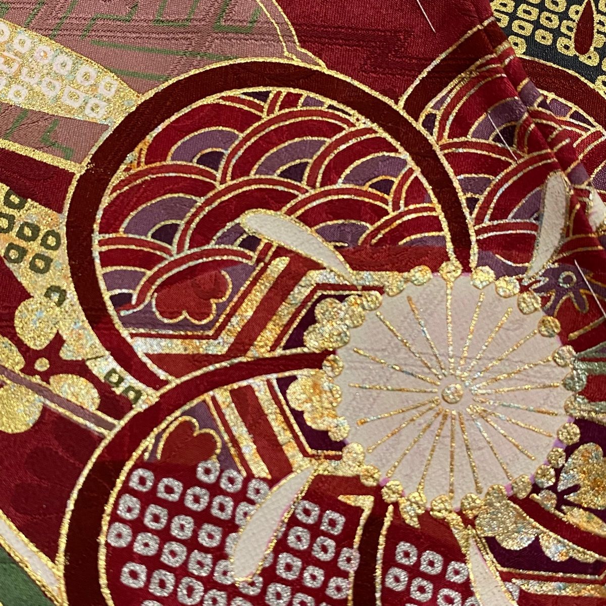 振袖 FINAL STAGE 豪華 刺繍 金彩 身丈170cm 身幅ゆったりめ 振袖 身丈174cm 裄丈72cm 未仕立て 仮絵羽 梅 雪芝 刺繍 金銀彩