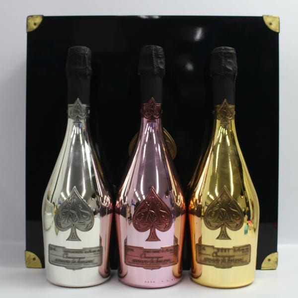 3本セット】ARMAND DE BRIGNAC（アルマンドブリニャック）トリロジー 各種（ゴールド 12.5％ 750ml 等）O24I120043  - メルカリ