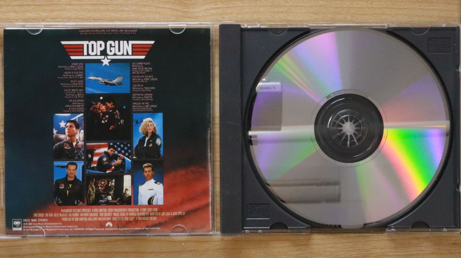 国内盤CD☆サントラ/Soundtrack□ トップ・ガン 【SRCS9095