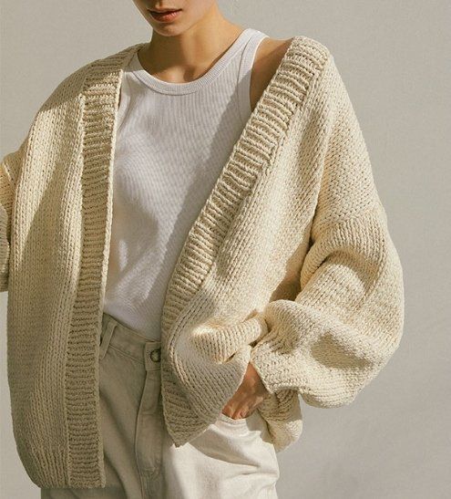 ETRE TOKYO - ハンドメイド ニット ガウン - HAND MADE KNIT