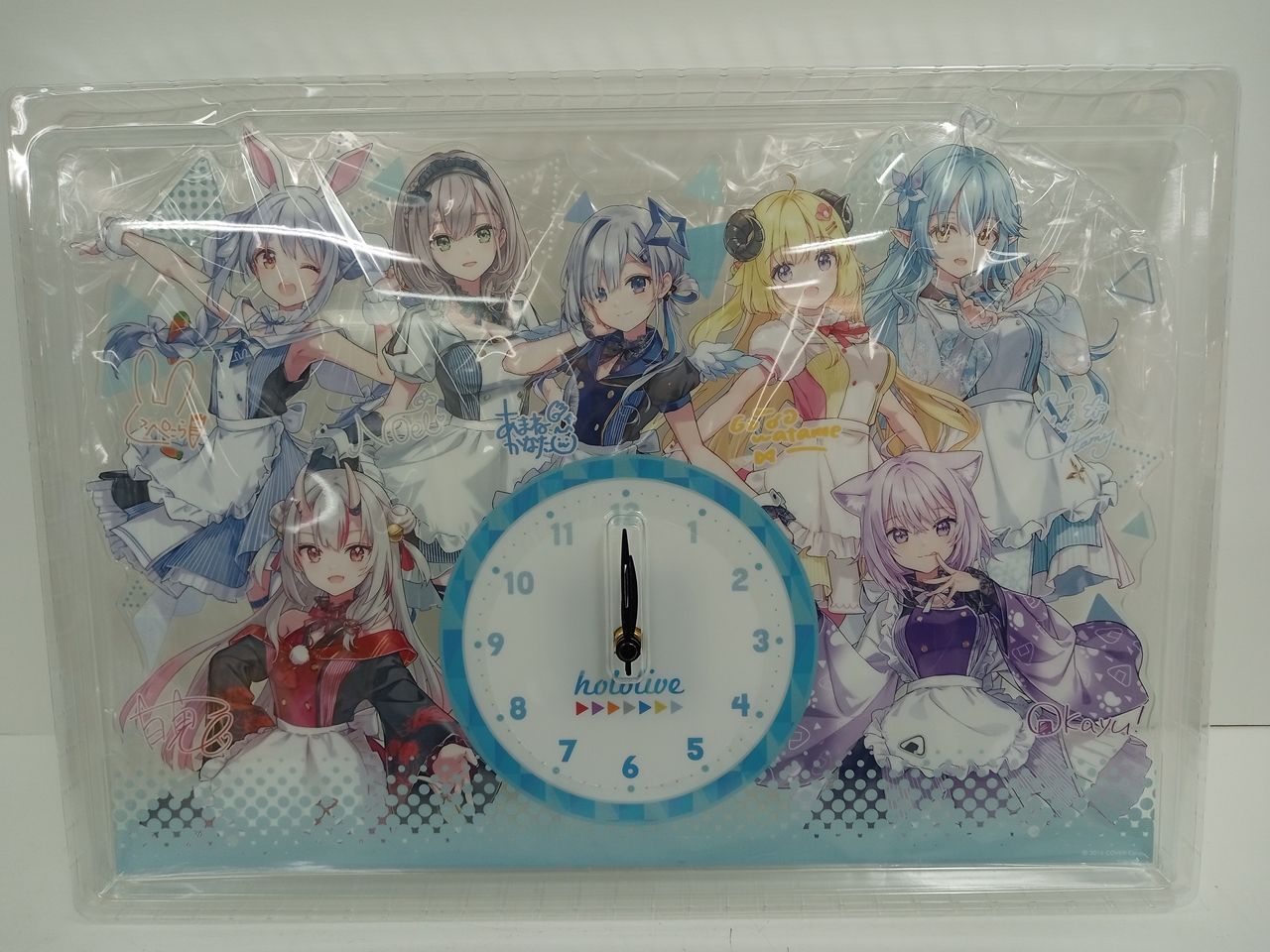 ホロライブくじ ラスト賞 複製サイン入りアクリルクロック Amazon.co.jp: ホロライブくじ ～ホロライフ! ～りぴーと