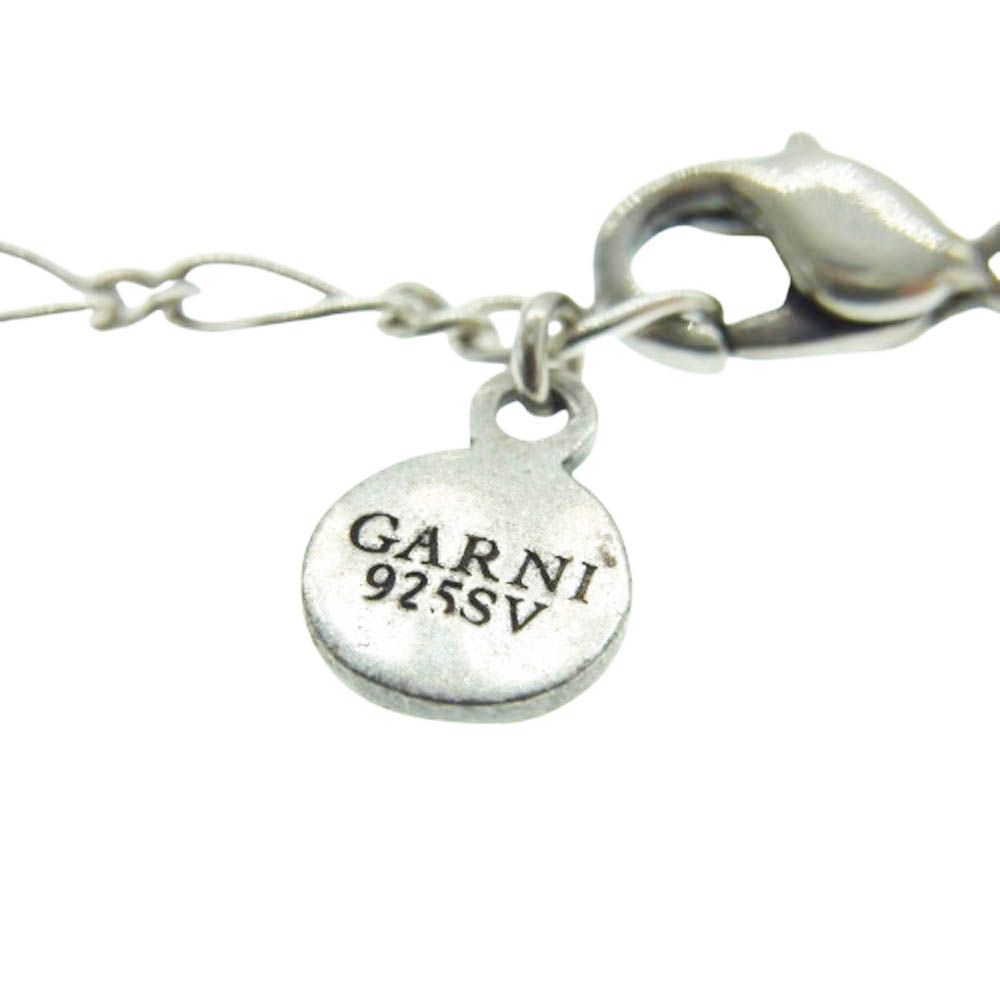 GARNI ガルニ ロゴトップ シルバー ネックレス【中古】 - メルカリ