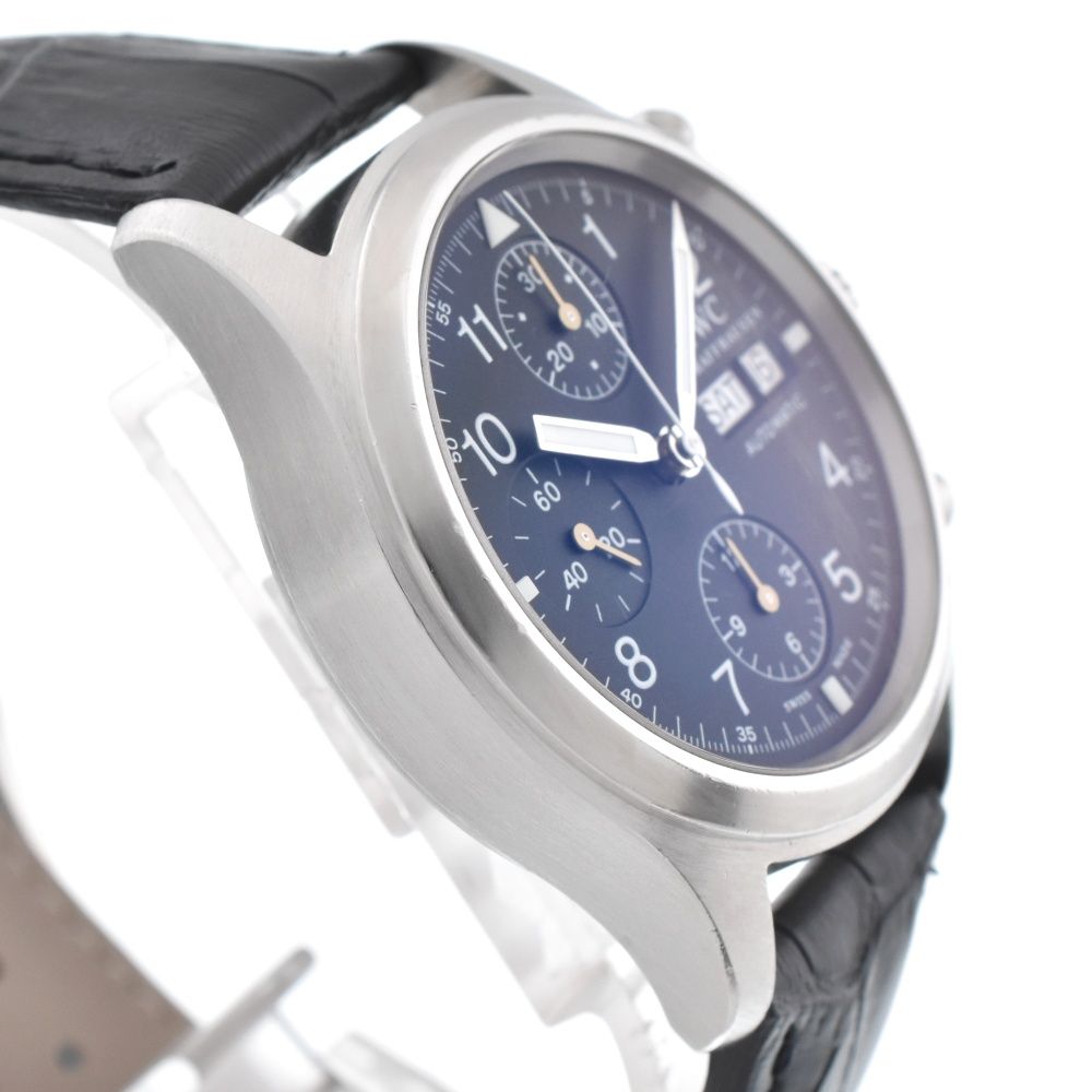 IWC IWC SCHAFFHAUSEN IW370603 メカニカル フリーガー クロノグラフ デイデイト 自動巻き メンズ箱付き K#133961