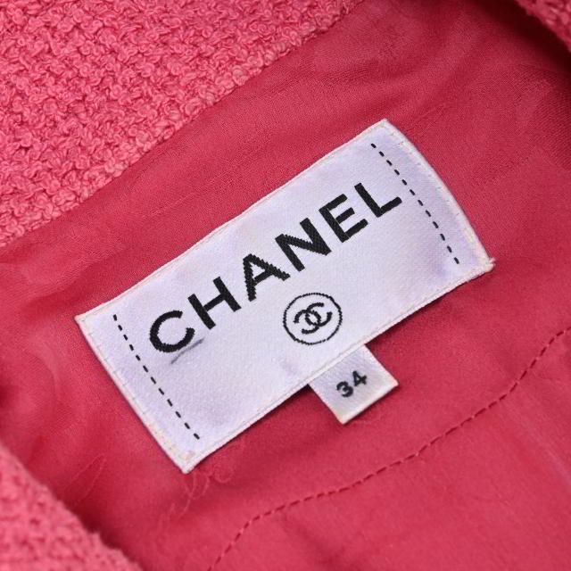 CHANEL フランス製 ココボタン コットン ジャンプスーツ