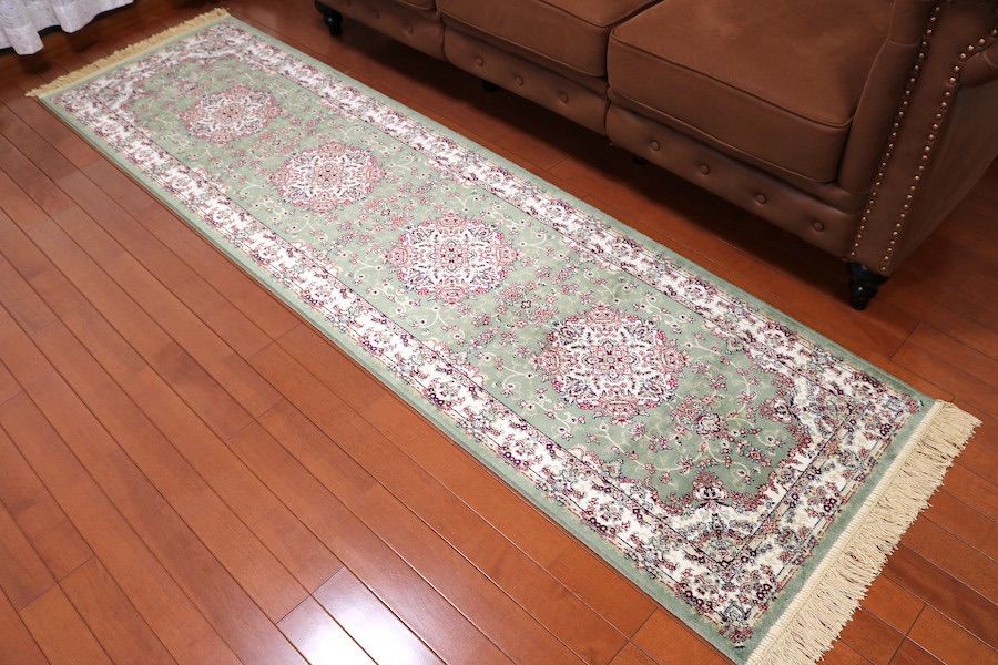 ペルシャ柄絨毯 67×240 新品未使用 玄関マット キッチンマット ペルシャ柄絨毯 67×240 新品未使用 玄関マット キッチンマット