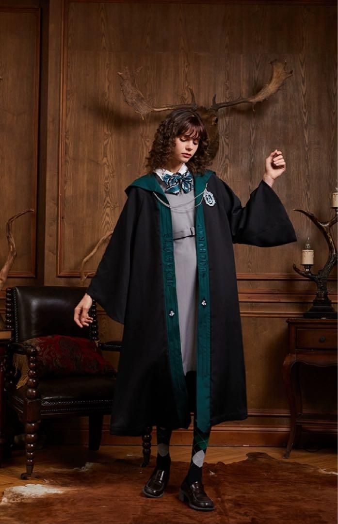 ハリーポッター ローブ 刺繍入り ユニバ USJ kyouko スリザリン 公式