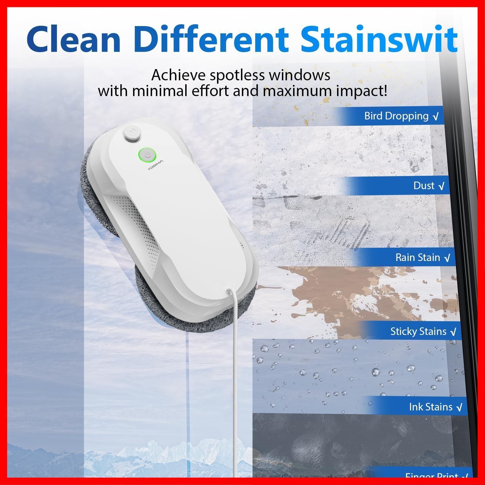 窓拭きロボット ダブルノズル