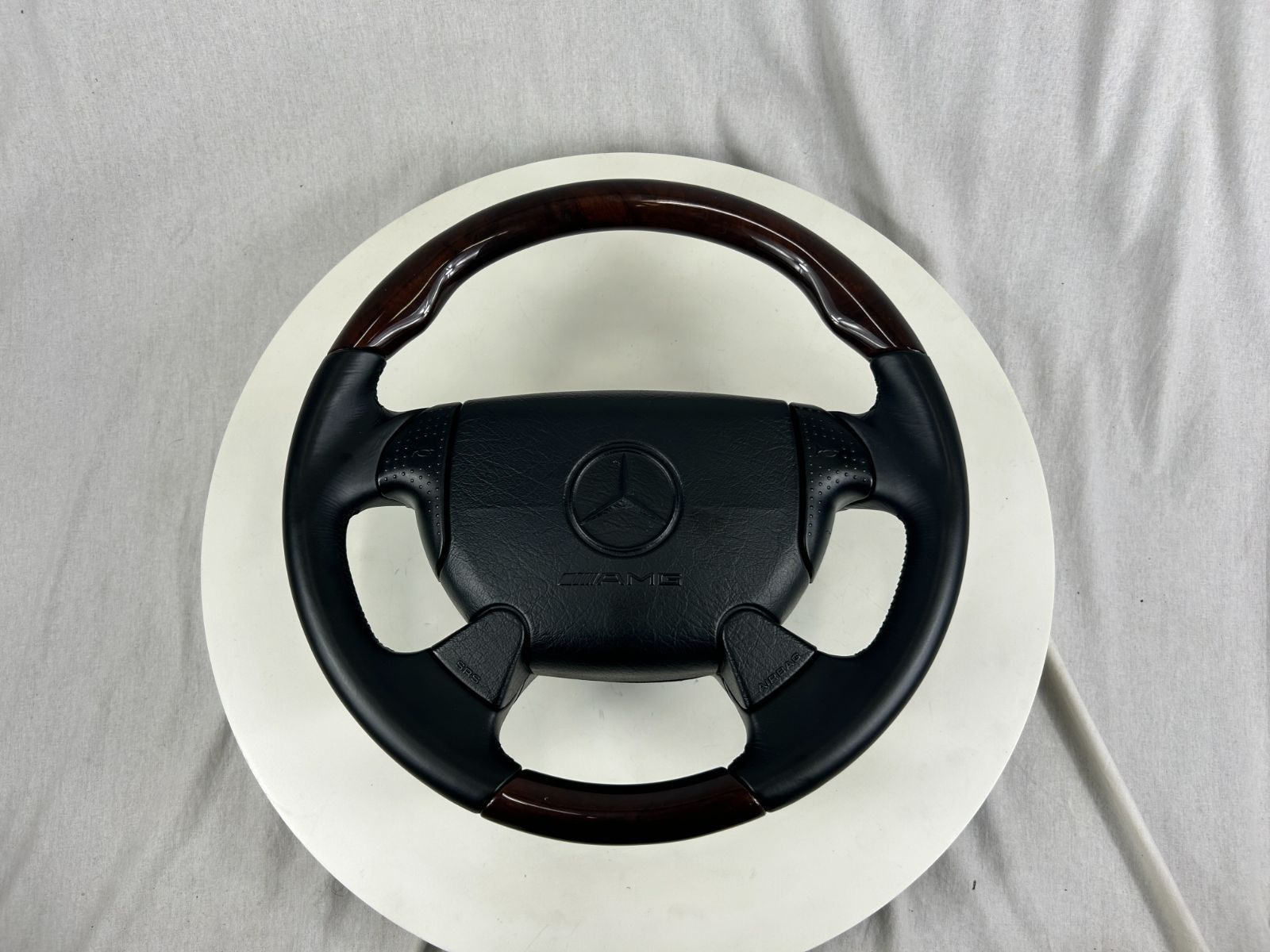 メルセデスベンツ Mercedes-Benz W129 純正ステアリング ウッド調