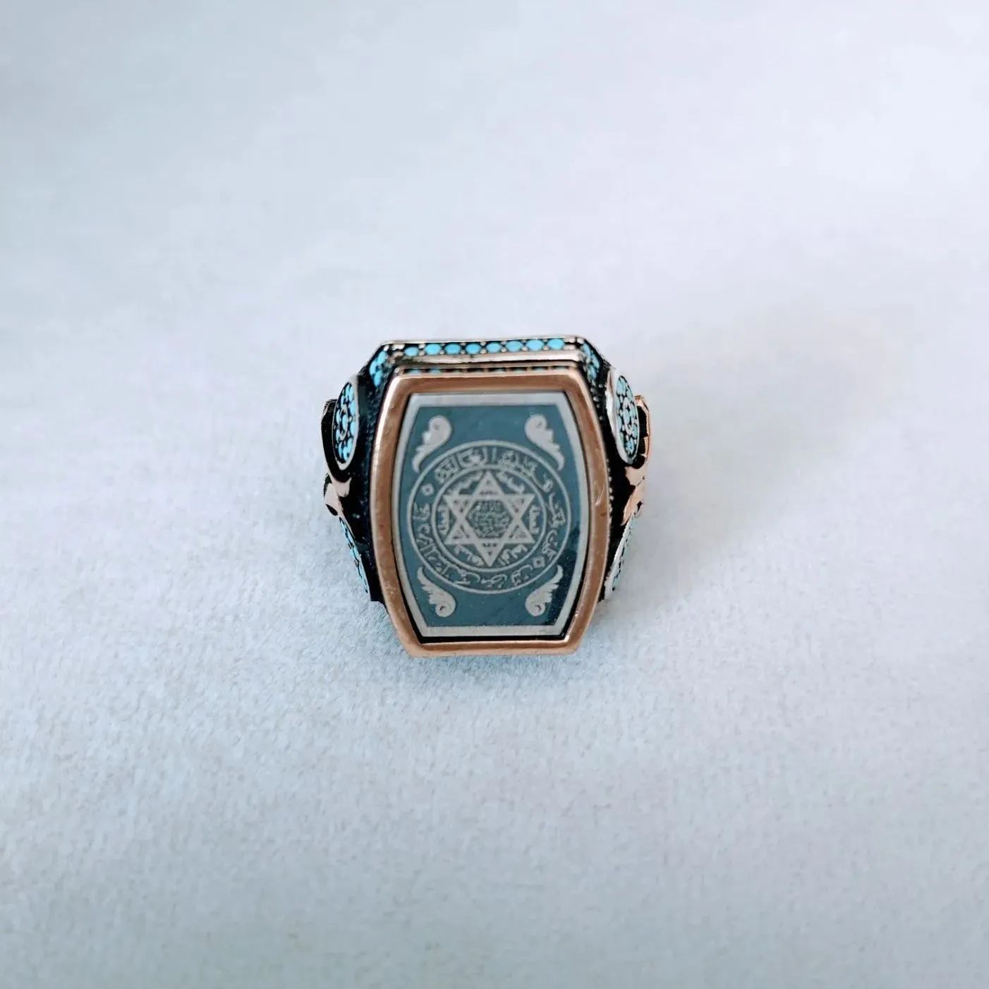 ✱NEW✱トルコ製 ハンドメイドメンズリング シルバー925 (キング 