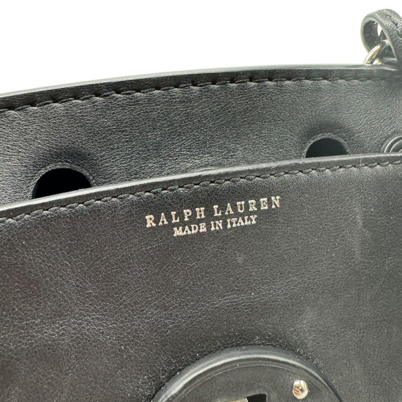 美品 RALPH LAUREN ラルフローレン リッキー ミニ 2WAY