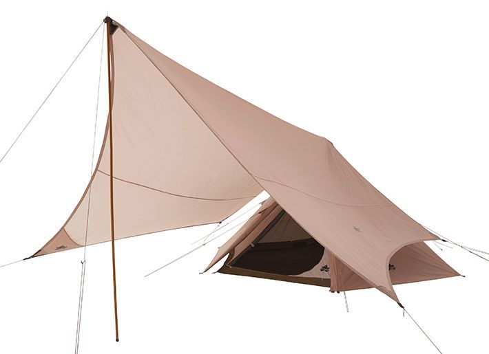 ロゴス Tradcanvas Tepee＆タープ350-BB 71805559 テントタープセット