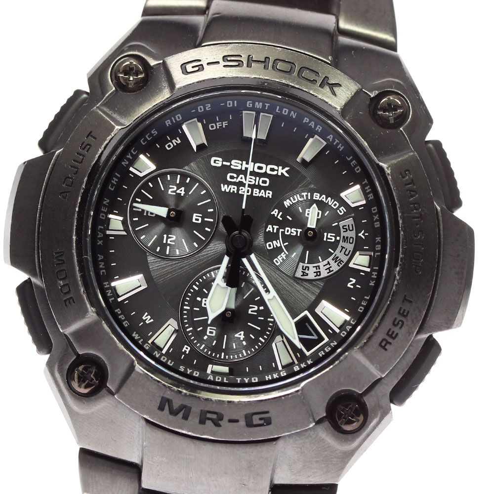 カシオ CASIO MRG-7500BJ-1AJF Gショック ソーラー電波 メンズ_