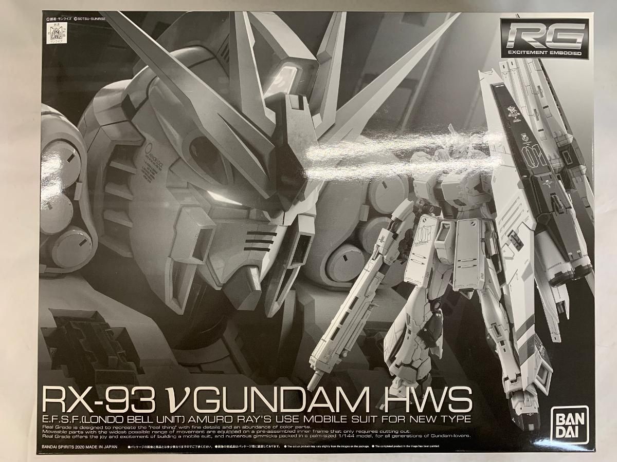 プレミアムバンダイ限定 RG FA-93HWS νガンダムHWS【新品未開封品】 1/144 RG FA-93HWS νガンダムHWS 「機動戦士ガンダム 逆襲の