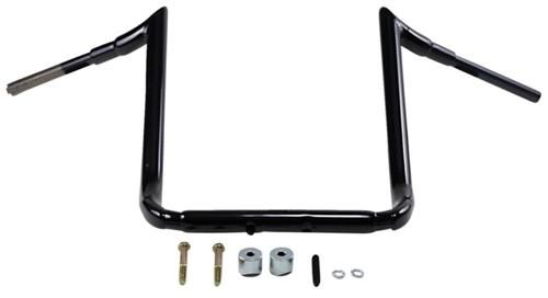 1-1|2インチ GRANDE PRIME エイプ ハンドルバー グロスブラック|18インチ 1999～13年FLHT FLHX FLトライクモデル