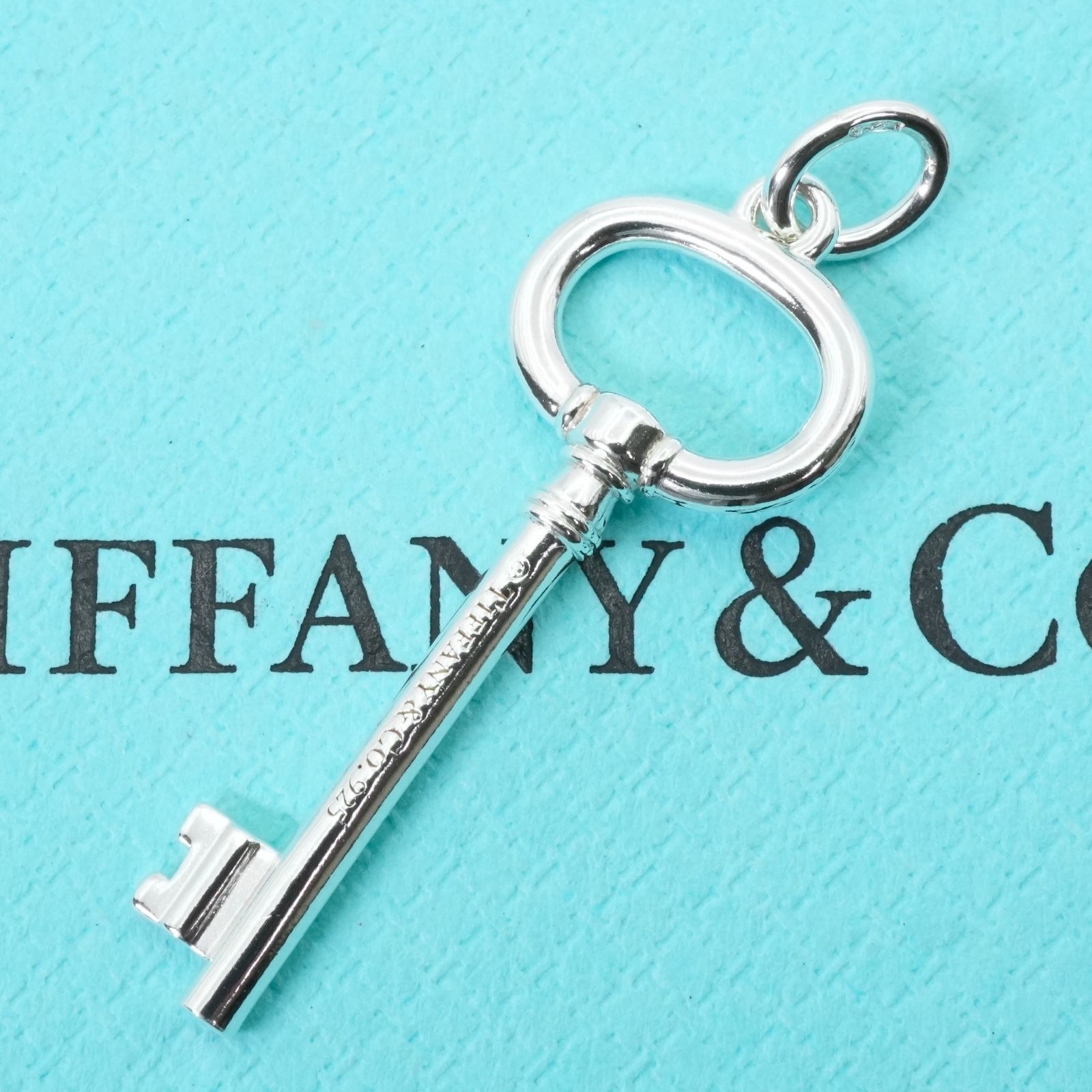 Tiffany&Co. シルバー鍵ネックレス 美品 ティファニー ツイスト