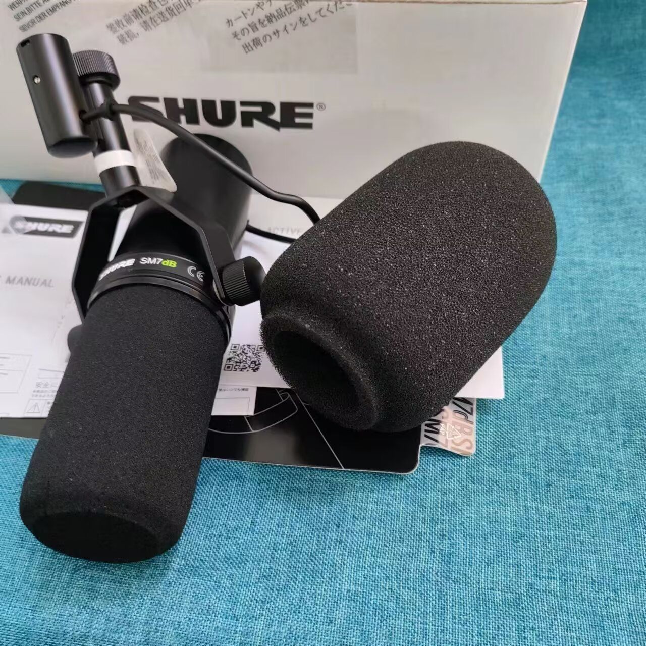 shure SM7dB ほぼ未使用 SHURE SM7dB Dynamic Vocal Microphone With Built-in Preamp