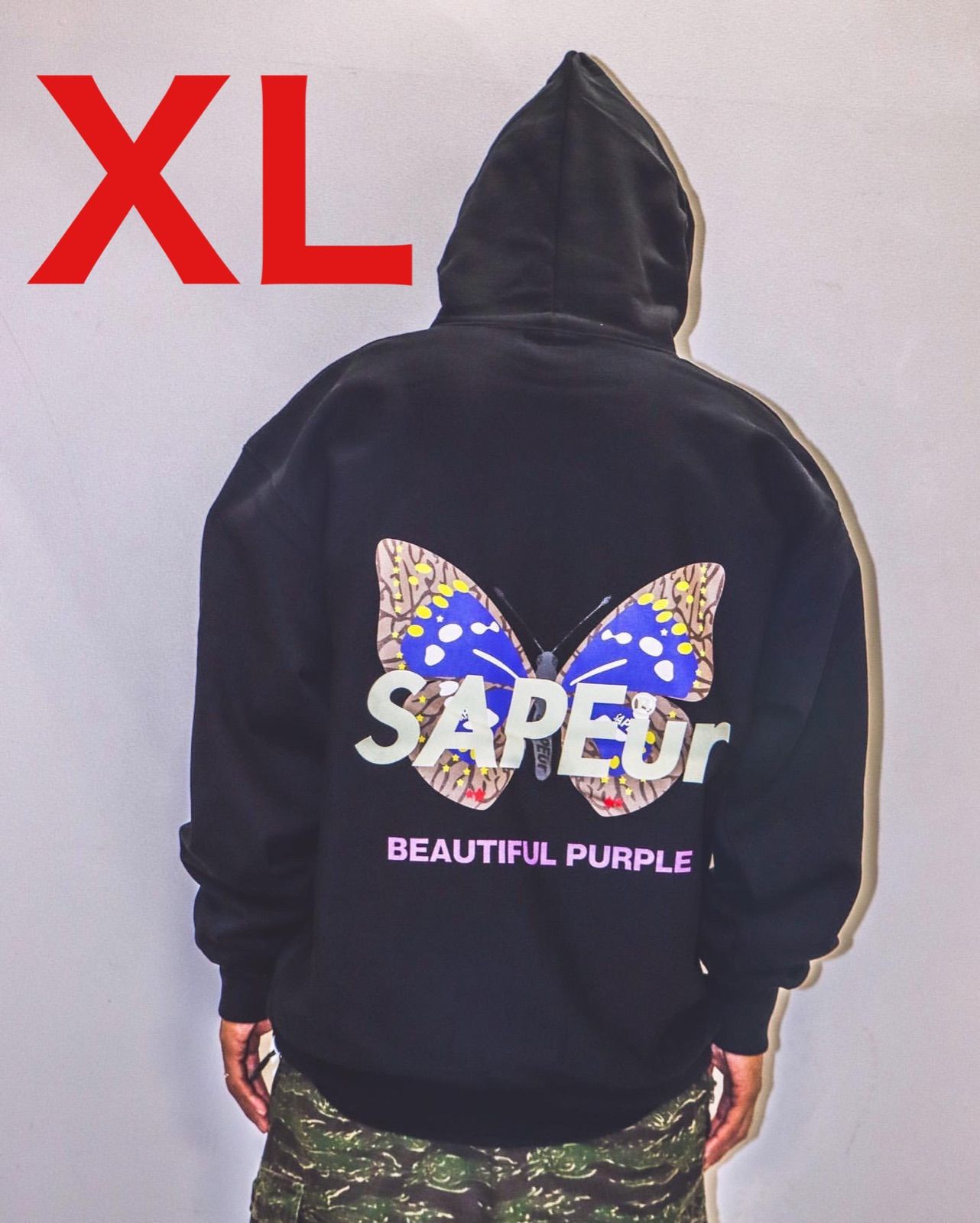 SAPEur サプール パーカー フーディ XL サンド