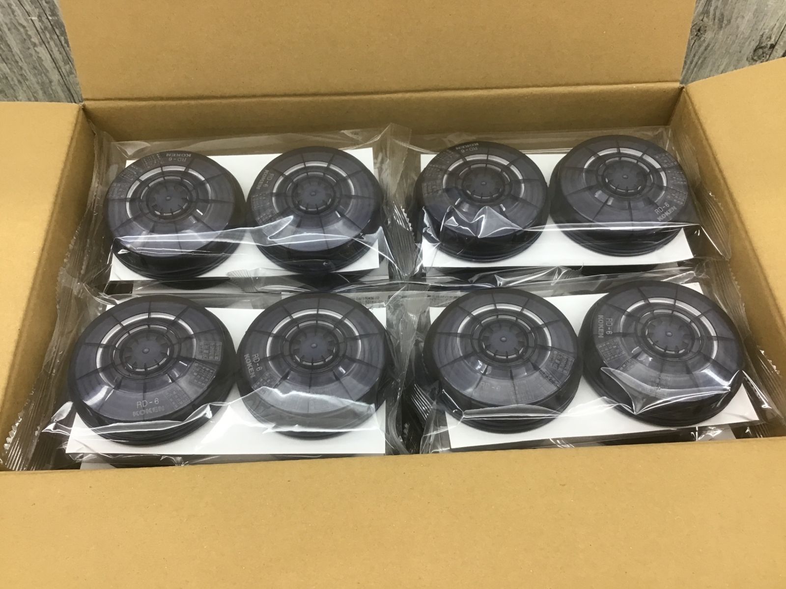 送料無料！【未使用】興研♪アルファリングフィルタ RD-6型 25組入