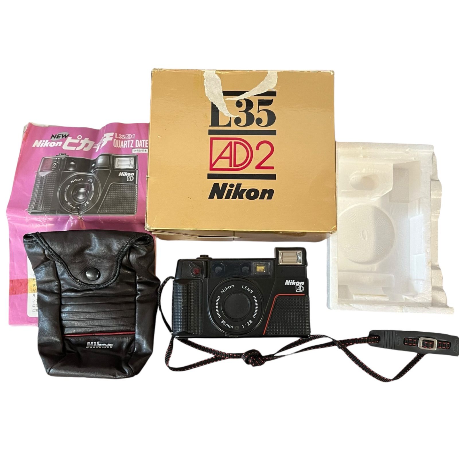 管33457】動作未確認☆NIKON ニコン L35AD2 コンパクトフィルム