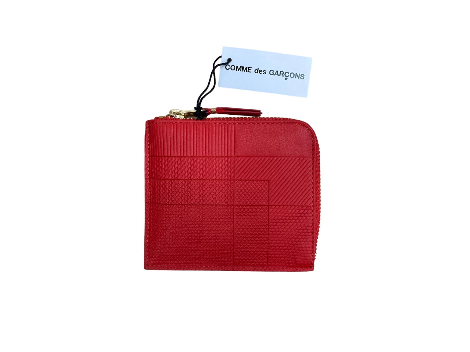 COMME des GARCONS コムデギャルソン INTERSECTION WALLET RD ミニ財布 コインケース 小銭入れ  SA3100LS-RDRDOS 赤 レザー ウィメンズ /027