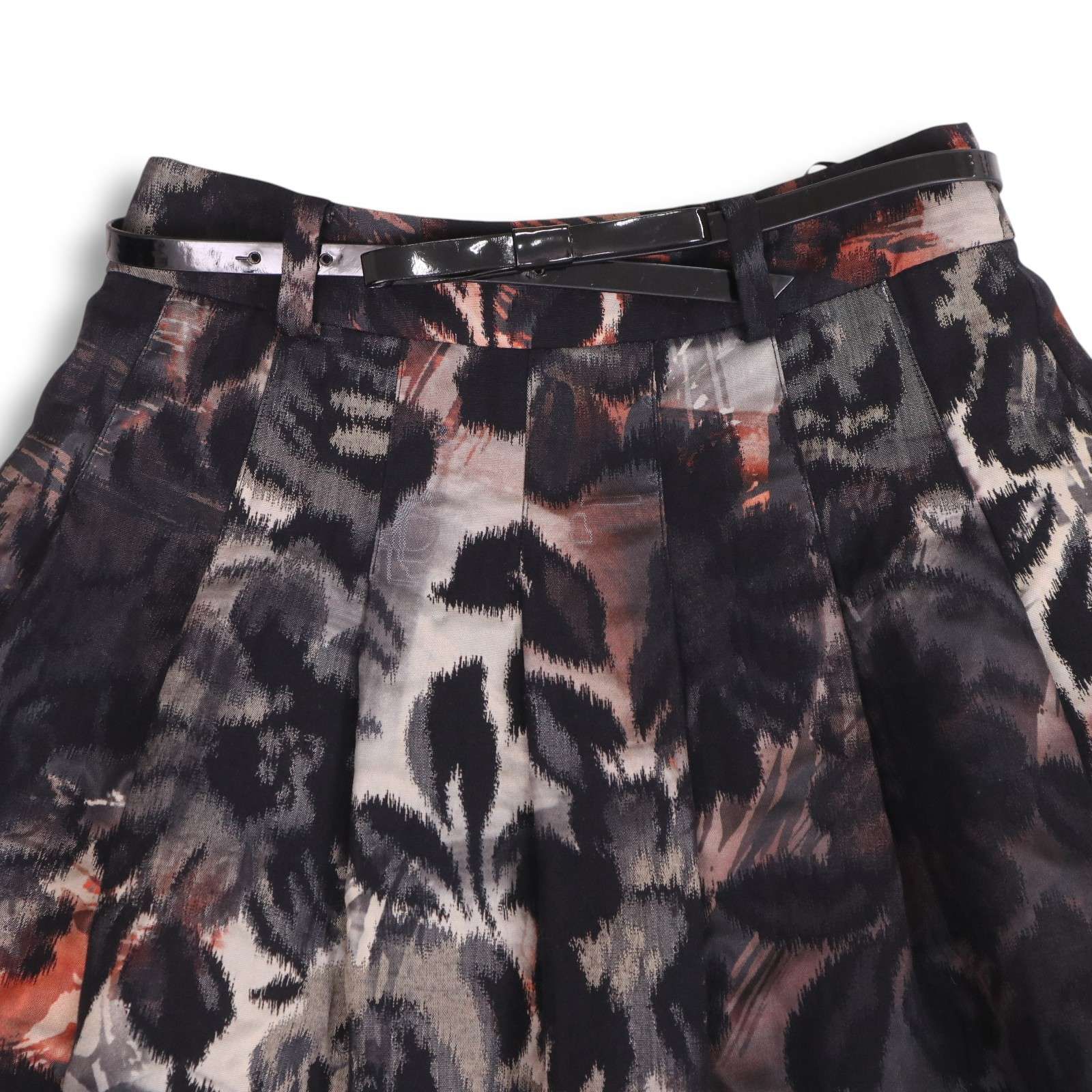 美品❤️未使用ケイトスペード❤️ベルト付きフレアスカートSサイズ 未使用ケイトスペード⭐️ベルト付きフレアスカートSサイズ