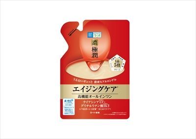【5セット】 肌ラボ　極潤　ハリパーフェクトゲル　つめかえ用　８０ｇ 【 ロート製薬 】 【 化粧品 】