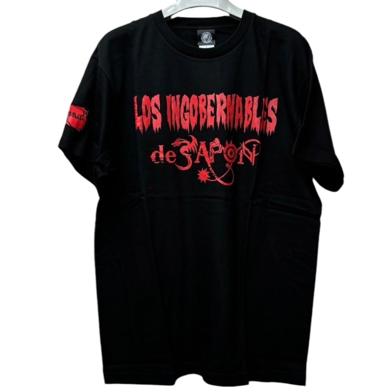 L・I・Jチームシャツ　ブラック　S ロスインゴベルナブレスデハポン　内藤　ブシ 5月30日以降発送！】闘魂SHOP通販サイトで限定販売!!話題の