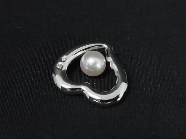 タサキ 田崎真珠 淡水パール ペンダントトップ シルバー 田崎真珠 田崎