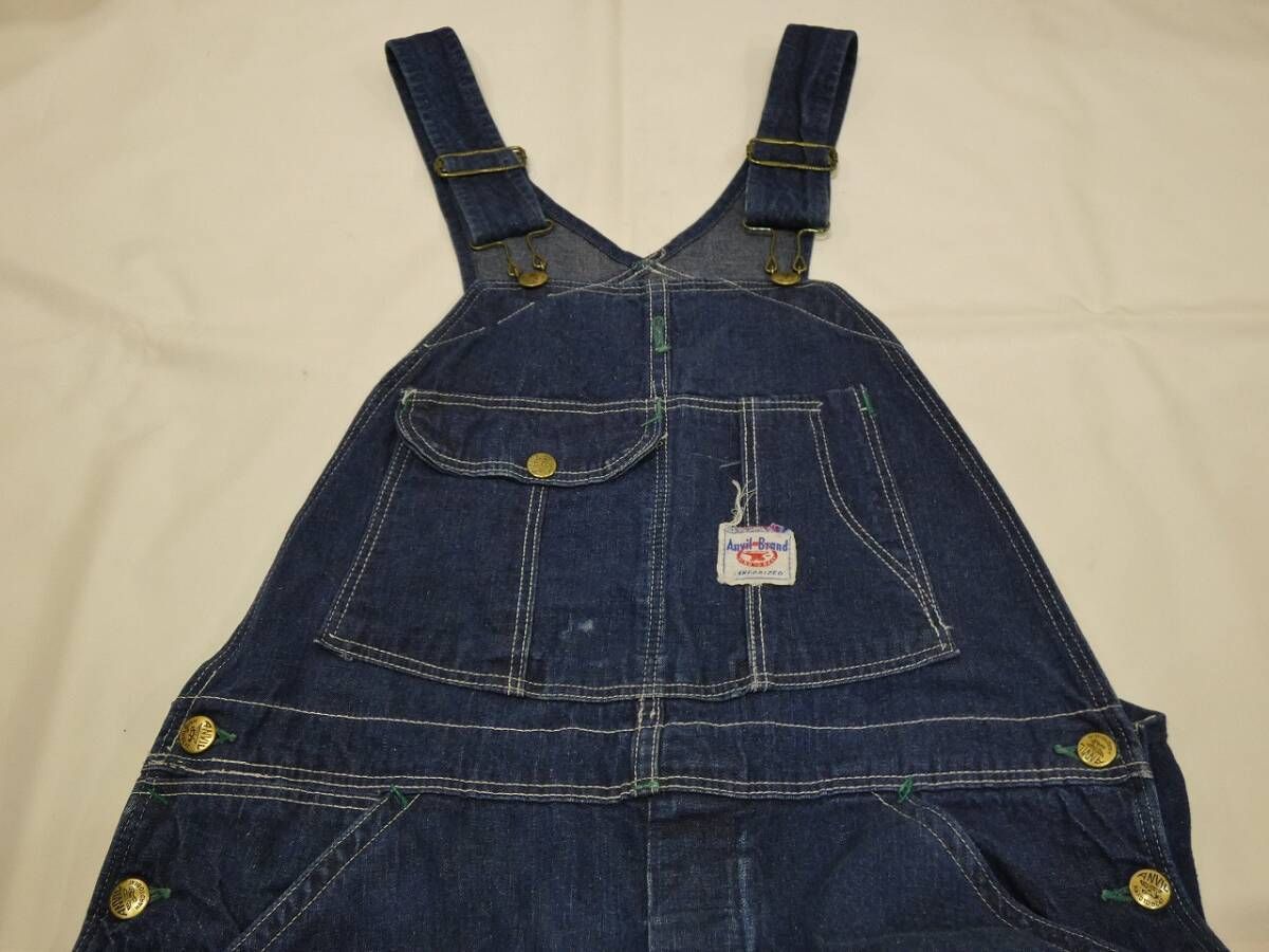 Anvil Brand 50s〜60s デニムオーバーオール Anvil Brand 50s〜60s
