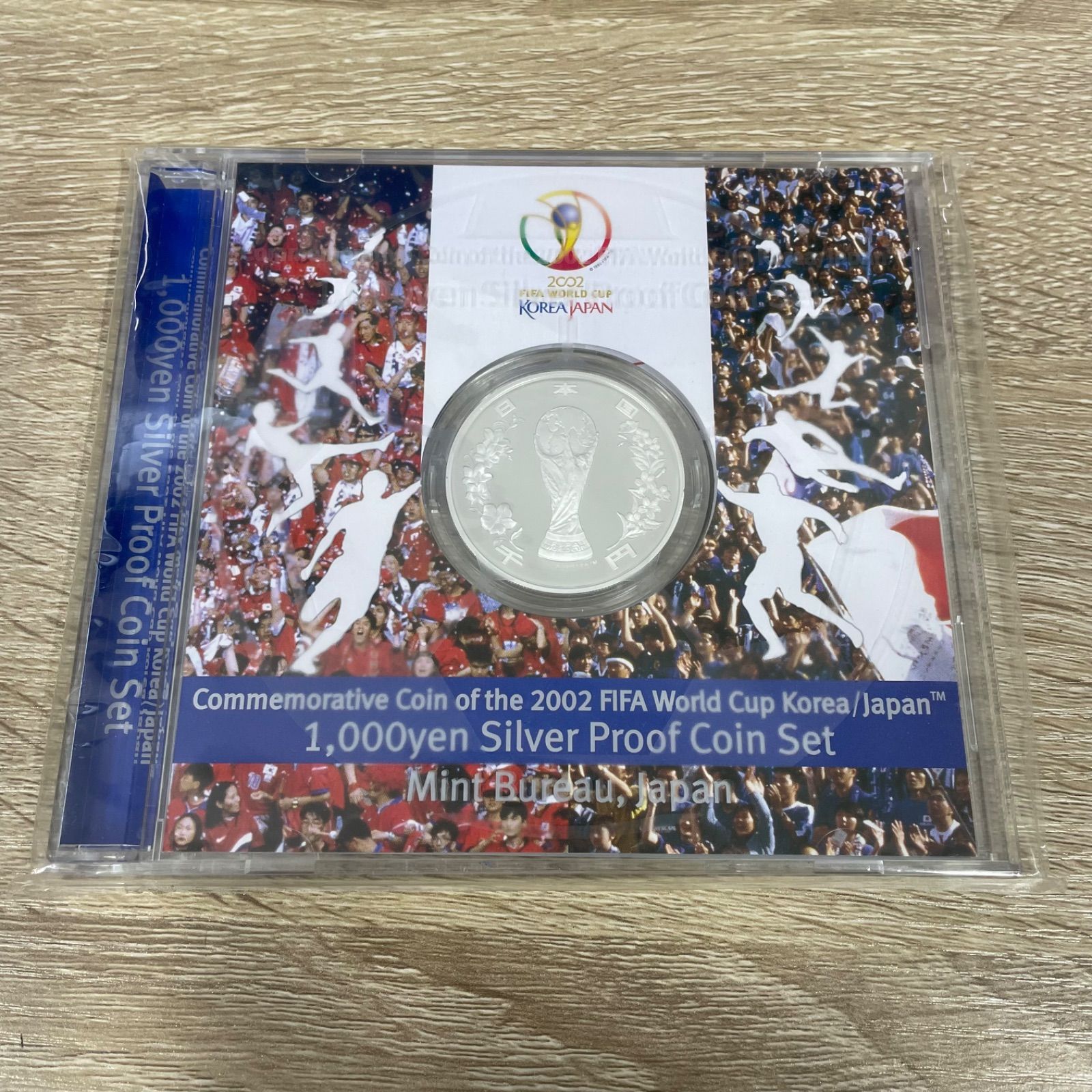 セール 2002FIFAワールドカップ記念貨幣 1000円銀貨幣プルーフ