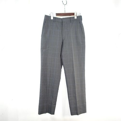 COMME des GARÇONS グレンチェックパンツ COMME des GARCONS DEUX グレンチェック テーパードスラックス