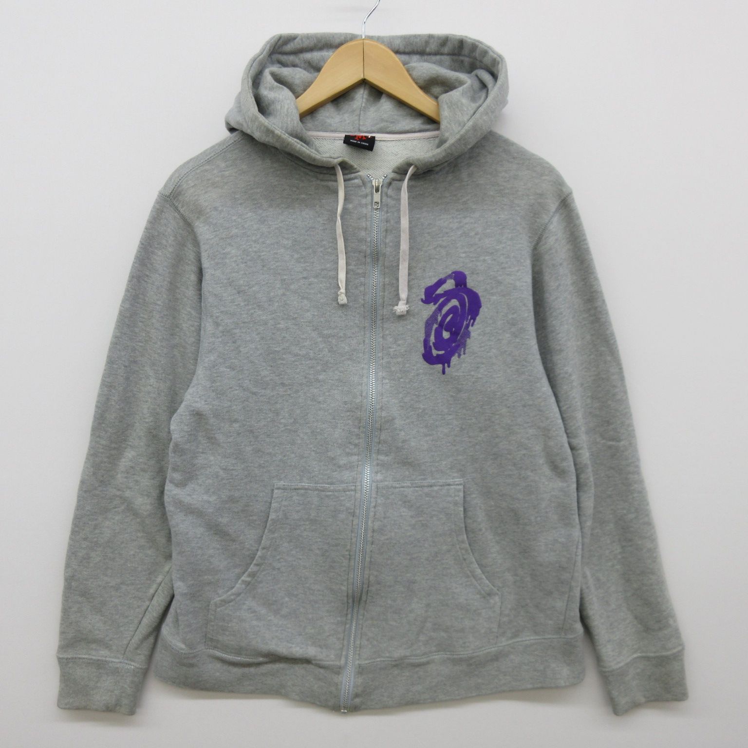 STUSSY/ｽﾃｭｰｼｰ/M/NINE TEEN EIGHTY ZIP UP PARKA/ｼﾞｯﾌﾟｱｯﾌﾟｽｳｪｯﾄ