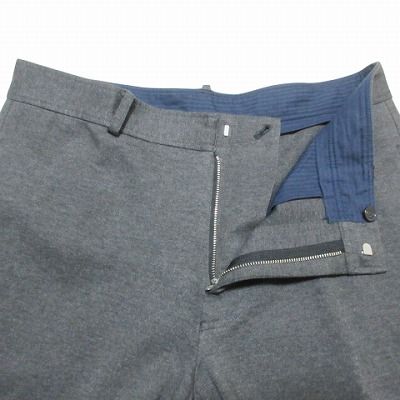 ラコステ LACOSTE パンツ スラックス ストレッチ シルバーワニ