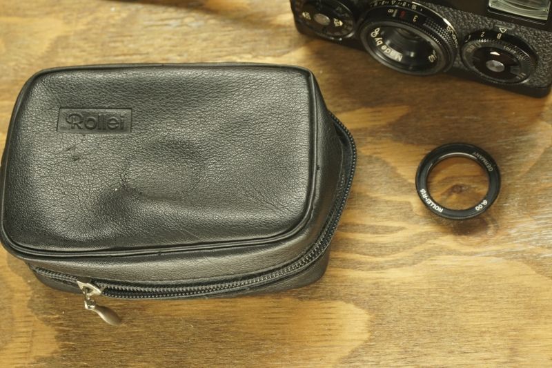 8592 美品 Rollei 35 露出計OK シンガポール製 ブラック - メルカリ