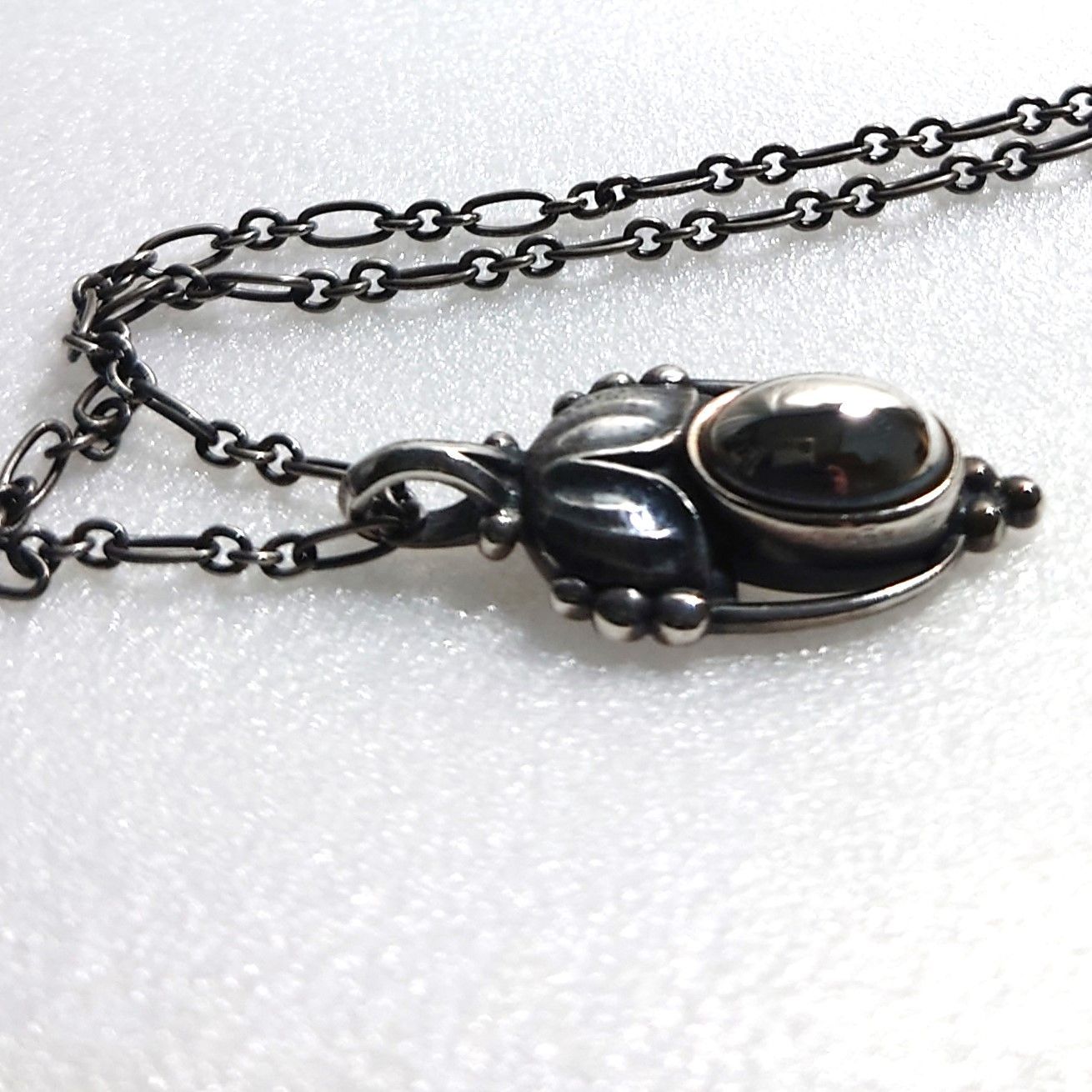 ジョージジェンセン イヤーペンダント 2003 箱あり GEORG JENSEN