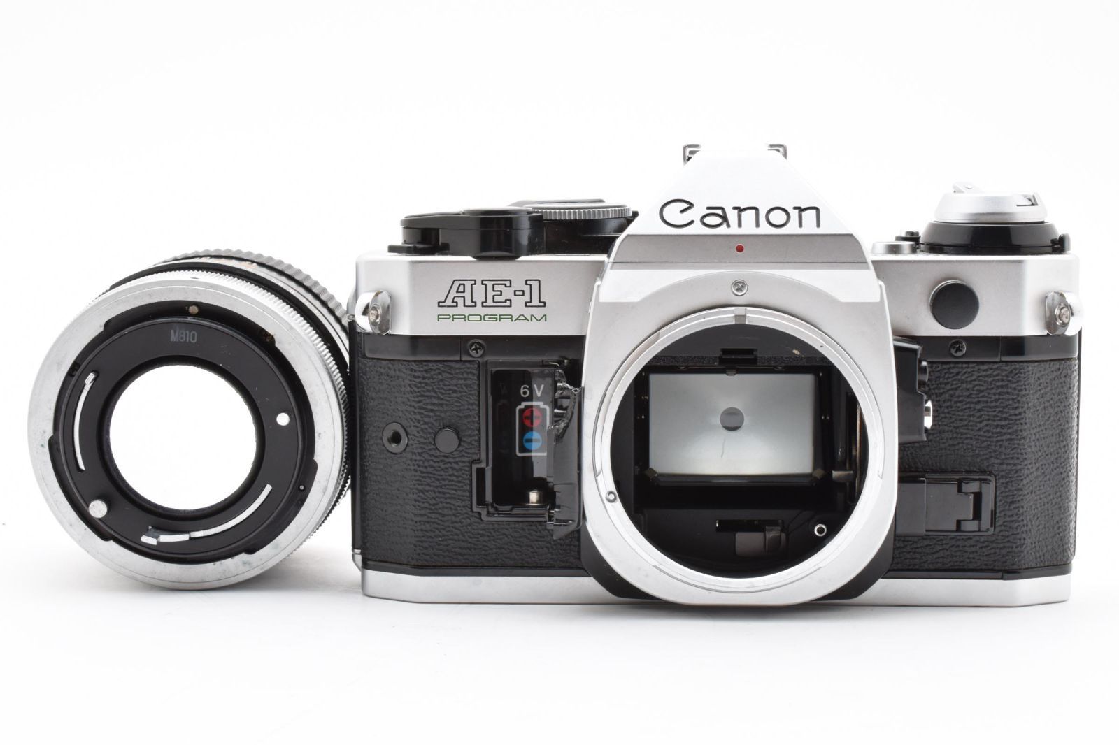 整備品　Canon AE-1 Program FD50mm f1.8レンズ付き CANON キャノン AE-1 program + NEW FD 50mm F1.8 #S3584