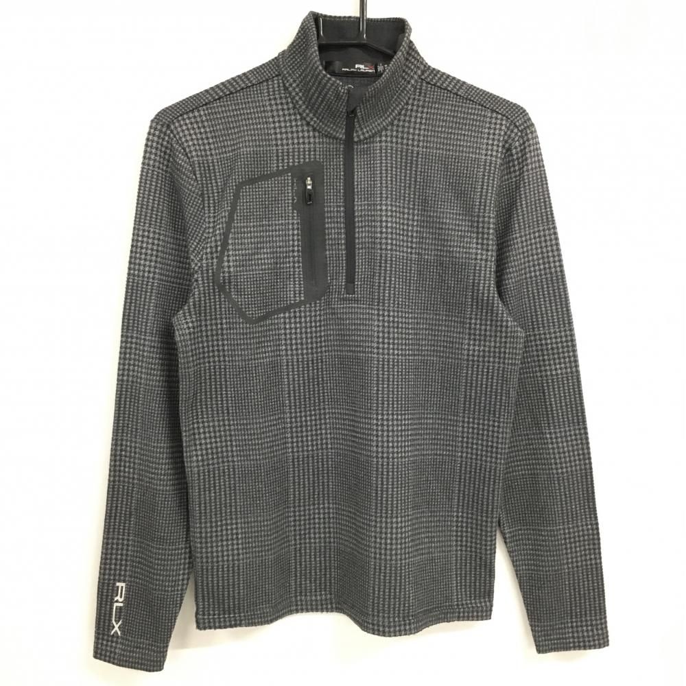 RALPH LAUREN 長袖シャツ リメイク クロップド丈 グレーMサイズ ラルフローレン RLX(RalphLauren) 長袖Tシャツ サイズM - グレー