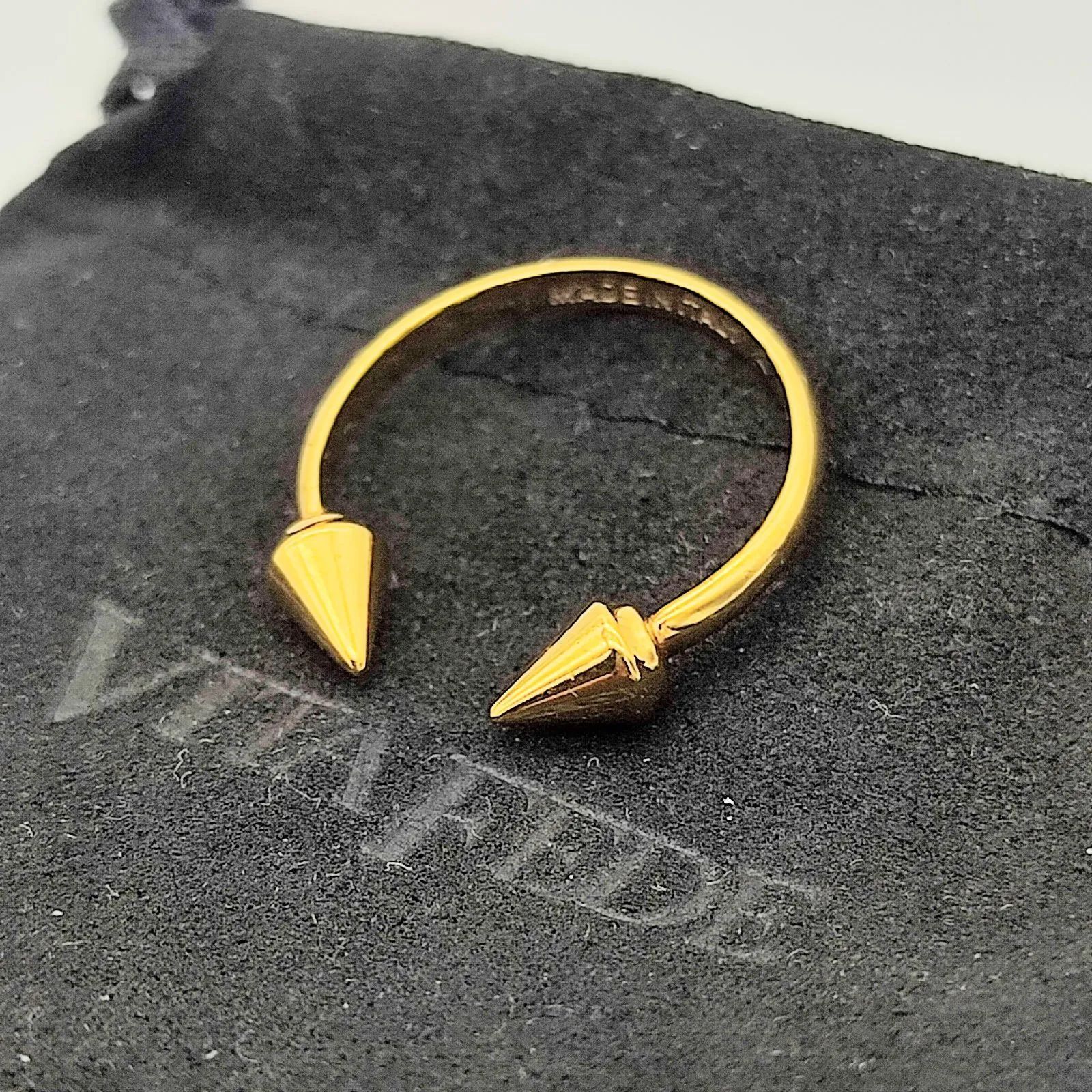 美品】VITA FEDE ヴィタフェデ ウルトラミニタイタンリング ゴールド 