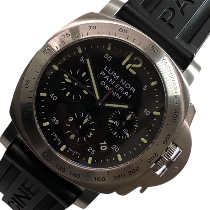 パネライ PANERAI ルミノール デイライト クロノグラフ PAM00250 ステンレススチール メンズ 腕時計 - メルカリ