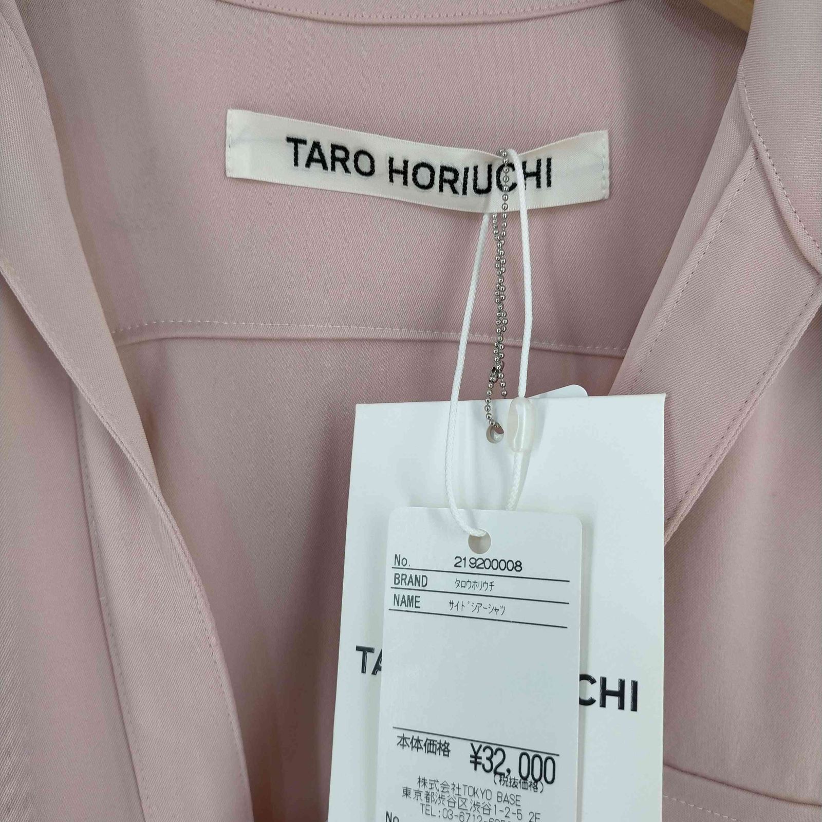 タロウホリウチ TARO HORIUCHI 19SS シア―切替オープンカラーシャツ レディース 1 - メルカリ