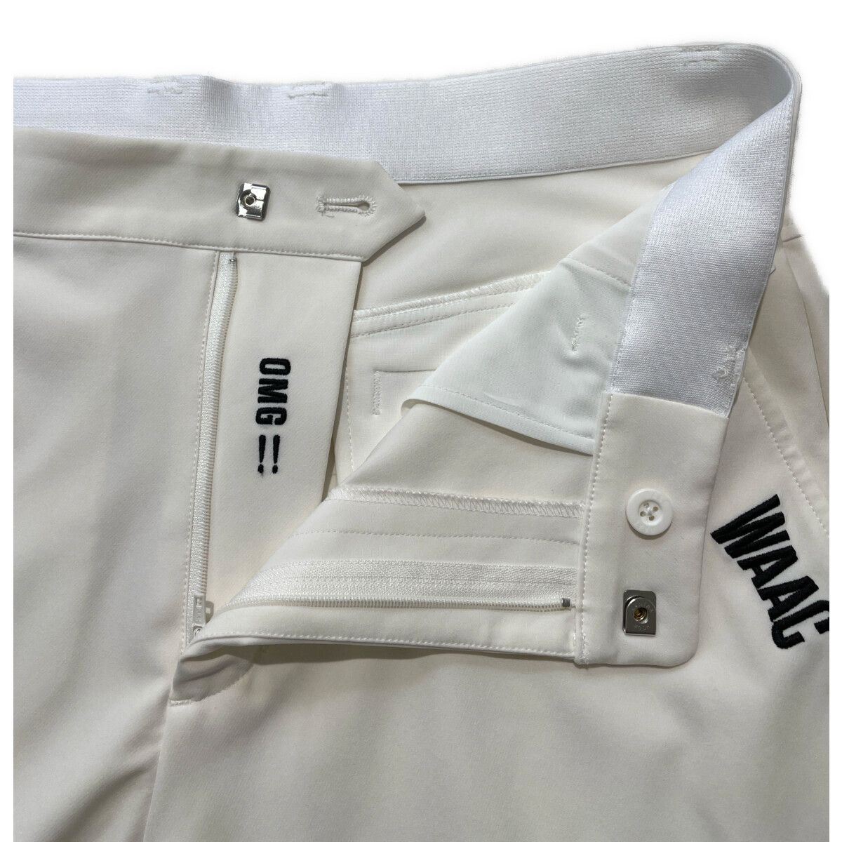 WAAC ゴルフ　パンツ　M 新品未使用 中古 メンズ ワック WAAC パンツ 2(M) 白 ホワイト シンプル - メルカリ