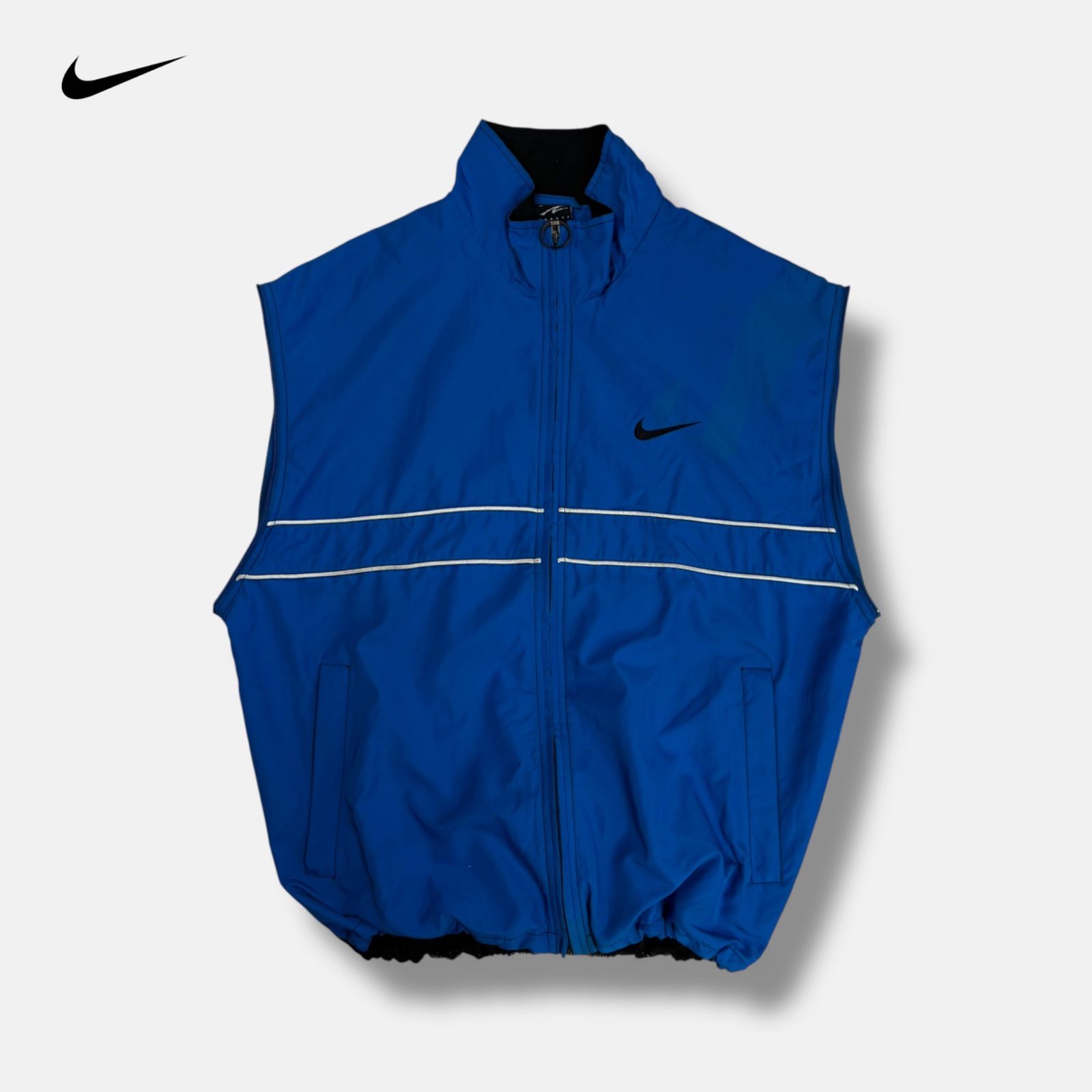 90s NIKE ベスト テック系 y2k L - メルカリ